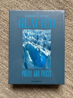 Glacier 500-Piece Puzzle - Blue